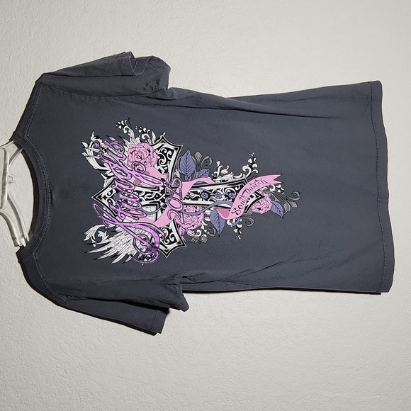 Stirgis Shirt Womens Size L black 75 years 2015 no tag on size Dakota - Picture 4 of 10